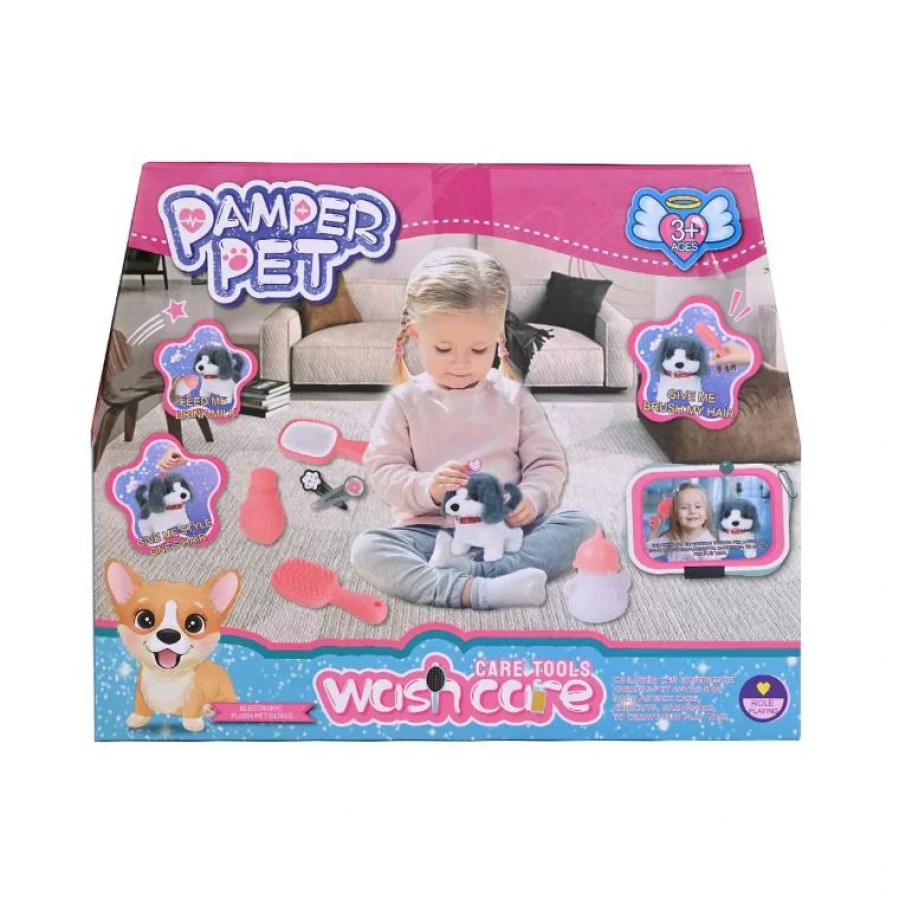 Plush Pamper Bunny Pet Medical Kit Toys With Accessories