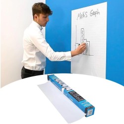 Whiteboard Paper Sticker Roll, DIY Self Adhesive Dry Erase Paper Film 60x80cm (25 Sheets) Whiteboard Paper Sticker Roll, DIY Self Adhesive Dry Erase Paper Film 60x80cm (25 Sheets)