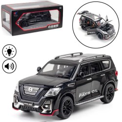 XLG Nissan Patrol Die Cast Model RC Car 1:24 Scale - Lights & Music 