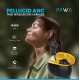 Pawa Pellucid ANC True Wireless Earbuds - Black/Yellow