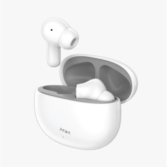 Pawa Pellucid ANC True Wireless Earbuds - Grey & White