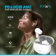 Pawa Pellucid ANC True Wireless Earbuds - Grey & White