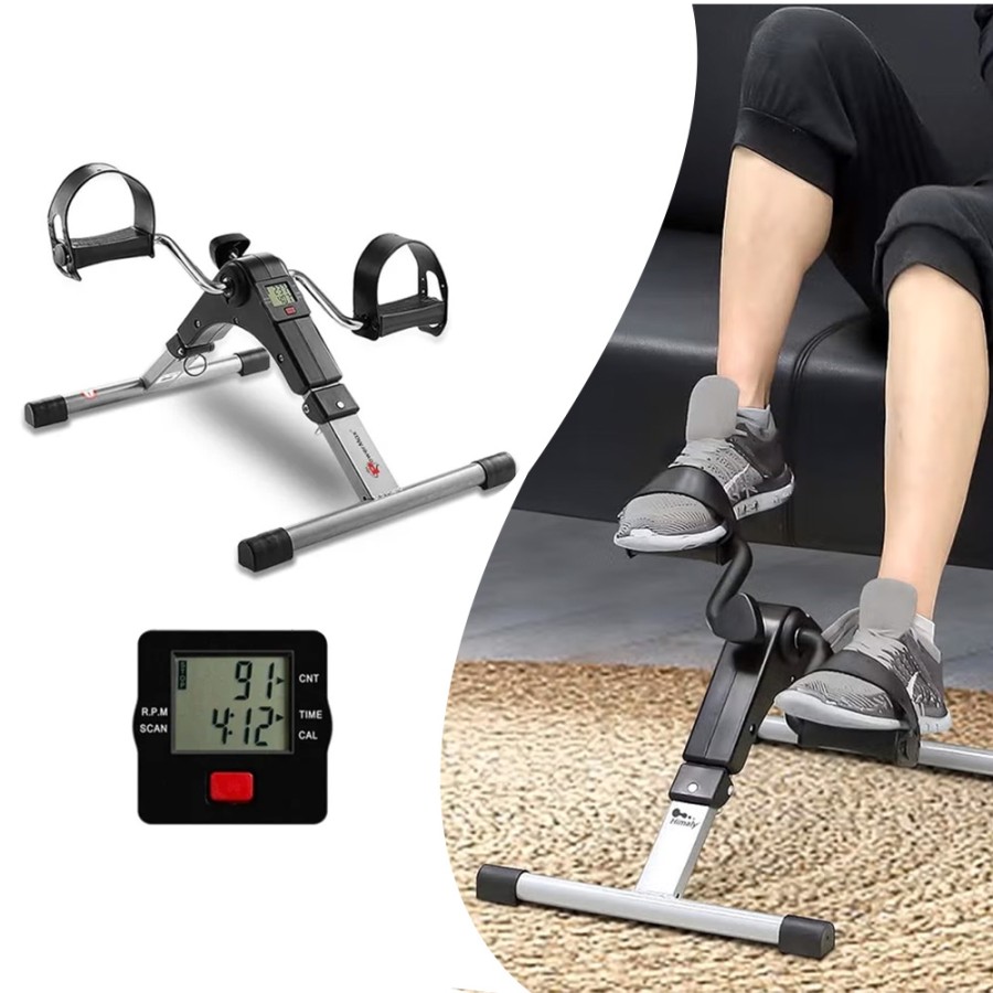 Foldable Exercise Pedal Bicycle Trainer 