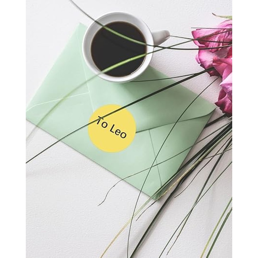 Phomemo Printer Labels 50x50mm/140Pcs Round - Yellow