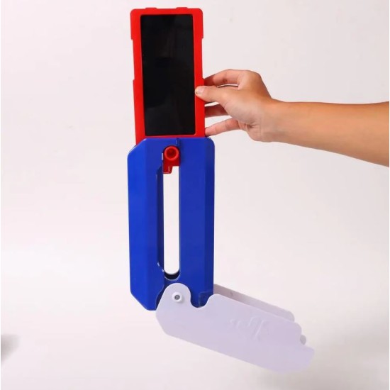 Fidget knife Cutter Take Stress Relief Toy Phone Protector - Blue White