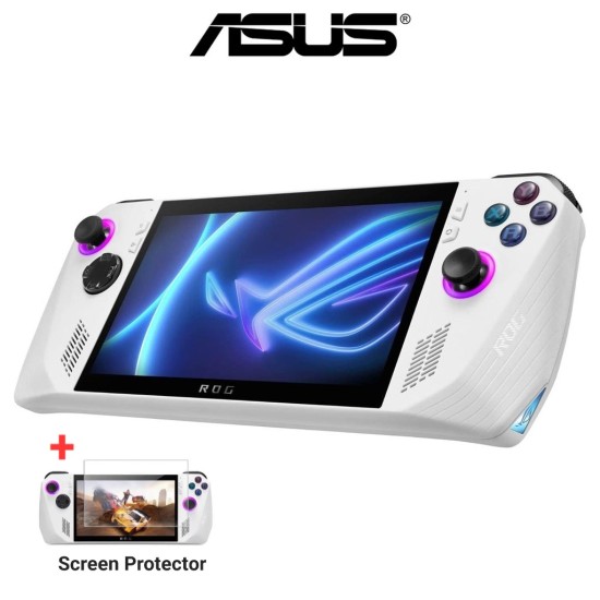 ASUS ROG ALLY 7, 120HZ FHD 1080P GAMING HANDHELD - AMD RYZEN Z1 PROCESSOR - 512GB  + Screen Protector Glass