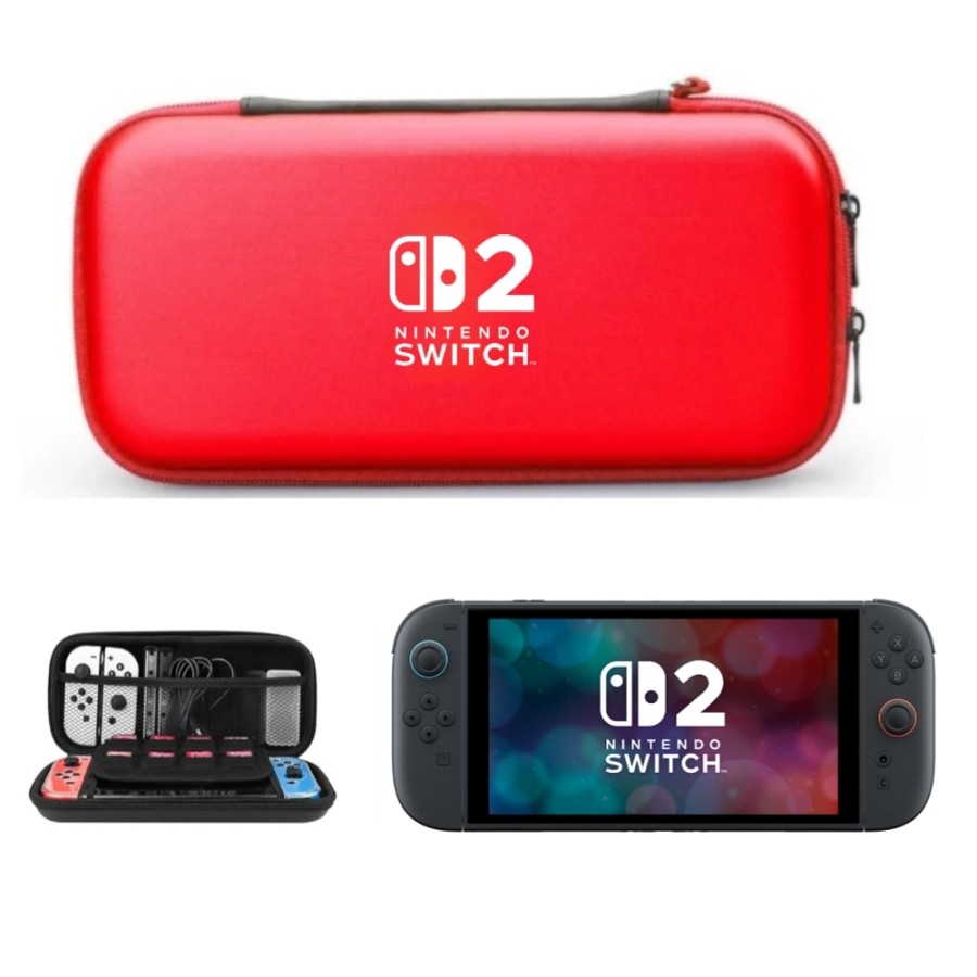 Hard Case for Nintendo Switch 2 - Red Hard Case for Nintendo Switch 2 - Red