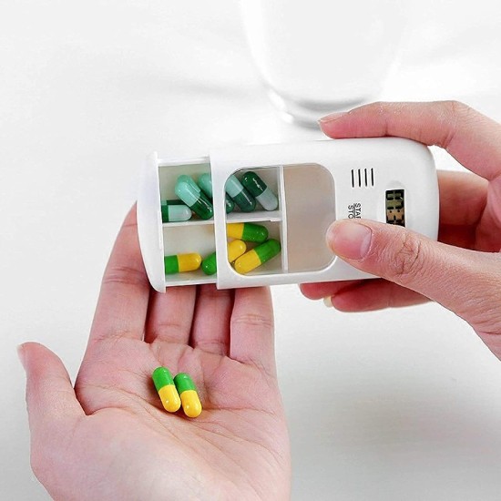 Pill Box with Alarm Reminder
