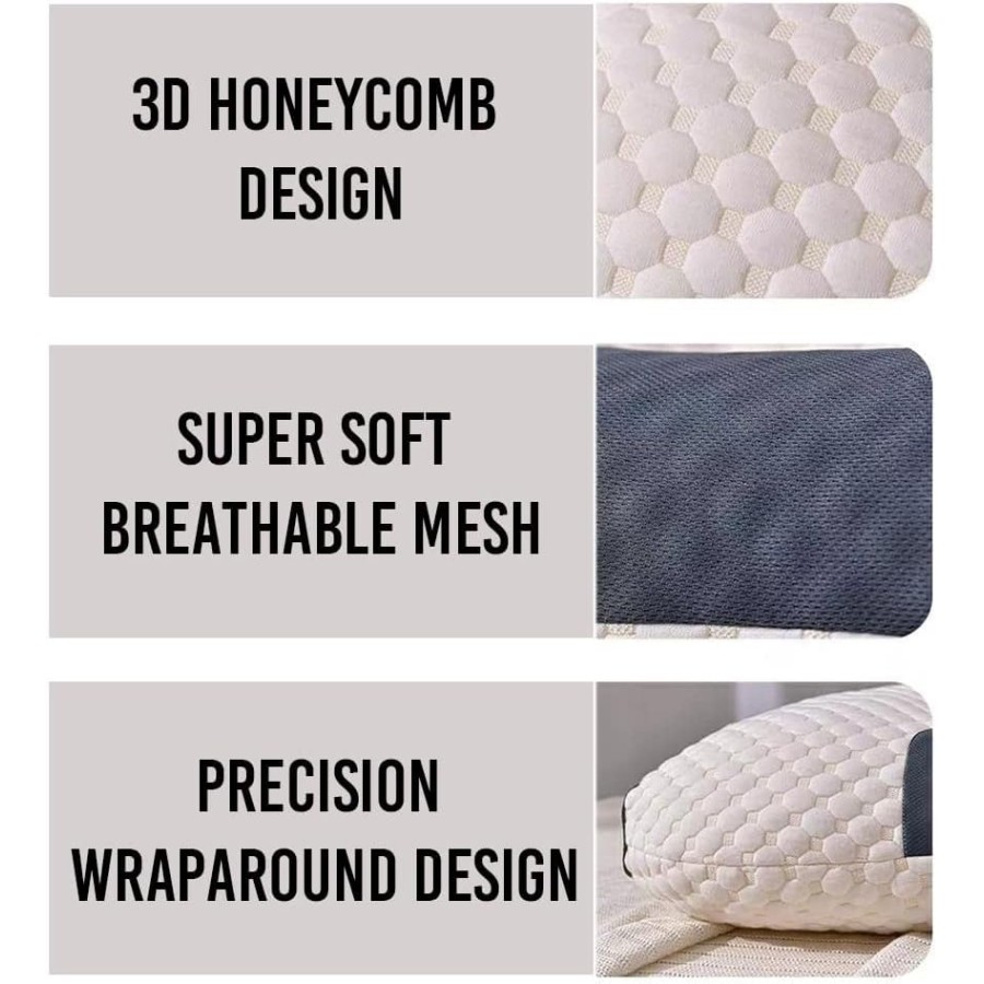 Super Ergonomic Cervical Contour Pillow