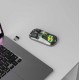 Transparent Mouse 2.4G and Bluetooth Dual Mode - Black