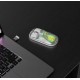  Transparent Mouse 2.4G and Bluetooth Dual Mode - Grey