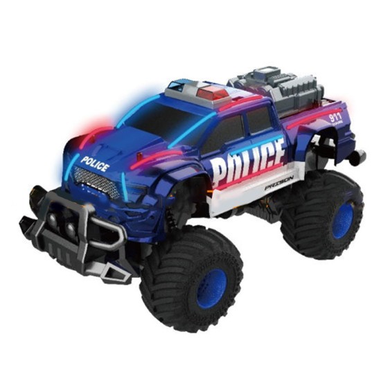 2.4G RC Big Wheels Police Car