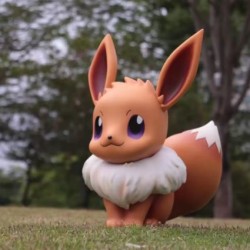 Pokemon Eevee Action Figure Toys 40cm