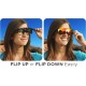 TAC FLIP Glasses Sports Polarized Flipping Sunglasses