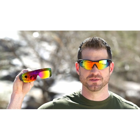 TAC FLIP Glasses Sports Polarized Flipping Sunglasses