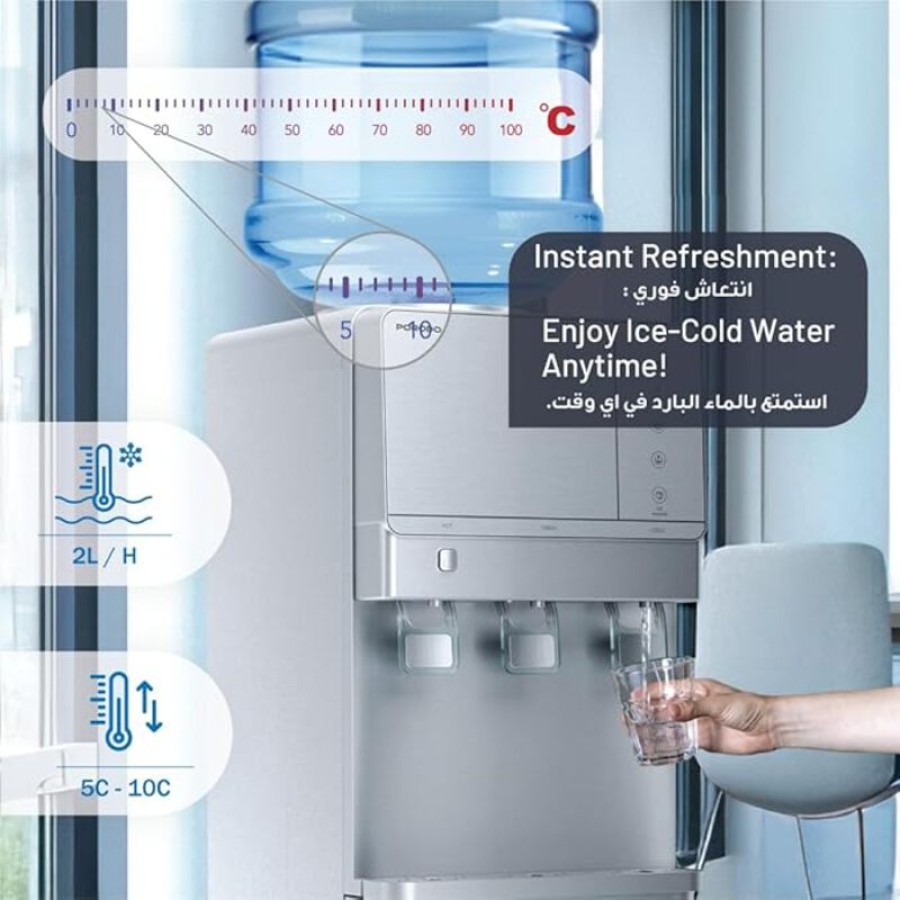 Porodo Lifestyle Water Dispenser & Ice Maker Porodo Lifestyle Water Dispenser & Ice Maker
