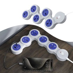 Porodo Multi-Socket Strip Universal AC & USB-C Power Delivery 1.8m Porodo Multi-Socket Strip Universal AC & USB-C Power Delivery 1.8m