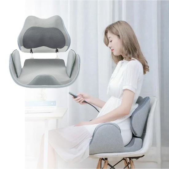 Porodo Lifestyle Lumbar Support Cushion Massager