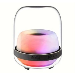 Portable Bluetooth Speaker Dome Glowing LED Lights Rechargeable S921