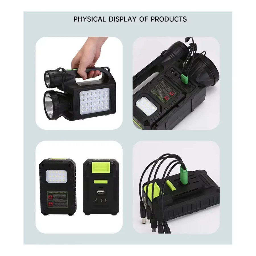 Portable Solar Power System for Camping 28 LEDs Portable Solar Power System for Camping 28 LEDs