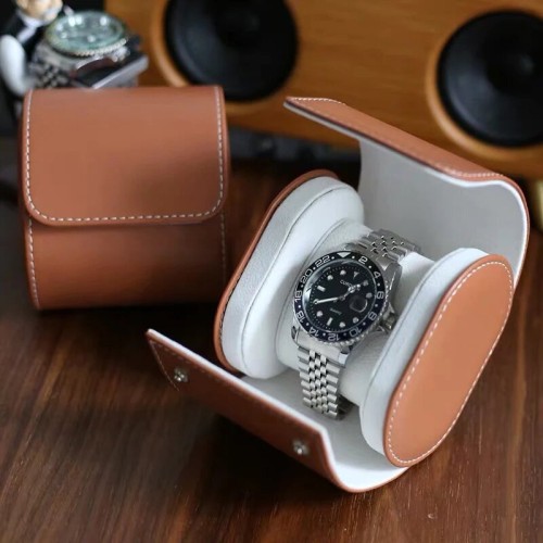 Portable Travel Watch Box Drop-Resistant Bag- Single Watch Package