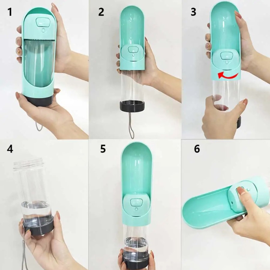 Portable Water Bottle for Pets Dogs/Cats - 300ML