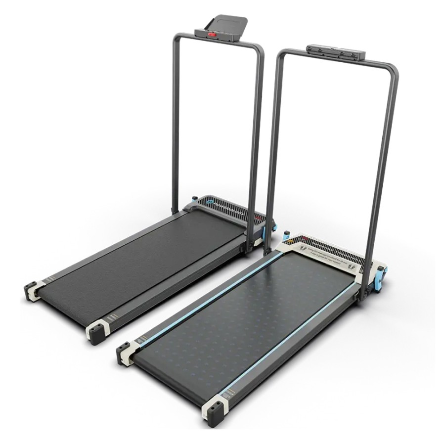 Powerology 2-in-1 Foldable Treadmill With Massage Pad -Black