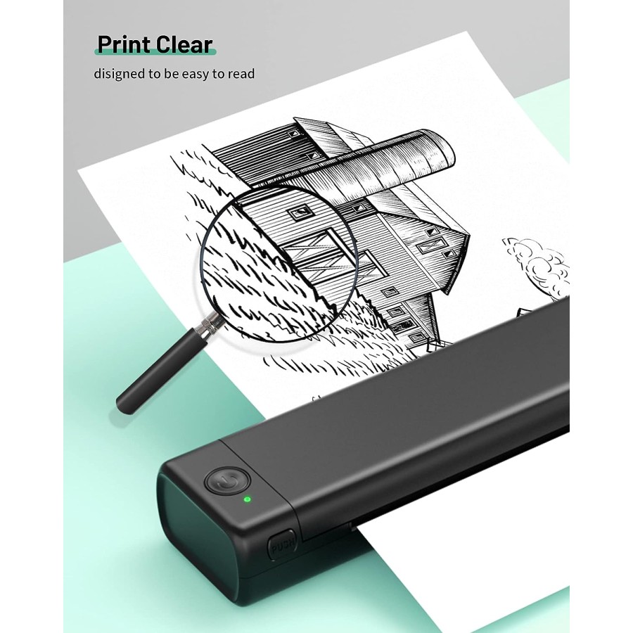 Phomemo A4 Thermal Paper for M08F 200 Sheets