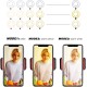 Professional Live Stream Selfie Ring Light with Cell Phone Holder Stand for Live Stream & Makeup Professional Live Stream Selfie Ring Light with Cell Phone Holder Stand for Live Stream & Makeup