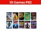 PS2 Slim Console with extra controller (2) + 10 Games + 8GB Memory Card
