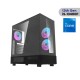 Darkflash Pulsar Gaming PC Intel i5 13th Gen, RTX 5050 8GB, 16GB RAM, 1TB SSD RGB Case - Black