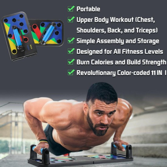 16 in 1 Foldable Push Up Muscle Board