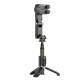 Q18 Desktop Selfie Stick Tripod with Fill Light Tripod Gimbal Stabilizer