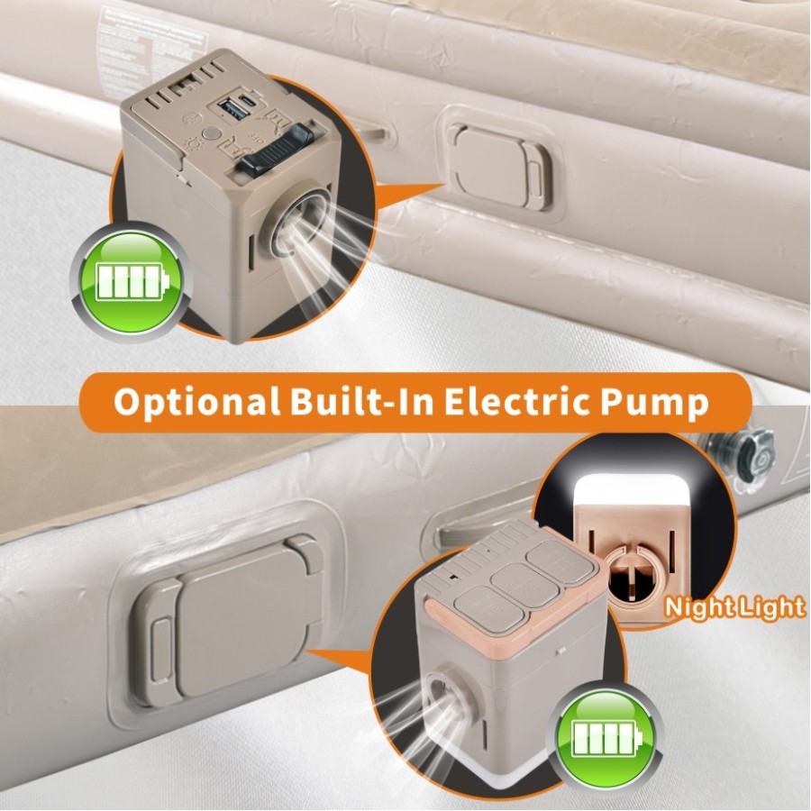 Inflatable Airbed Mattress Queen with Built-in Pump Inflatable Airbed Mattress Queen with Built-in Pump