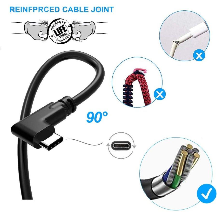 Oculus Quest 3 Link Cable USB Type C to USB Type C Cable 10ft(3m)