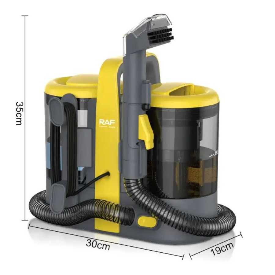 RAF Portable Carpet Cleaner Wet and Dry with Cyclone Technology