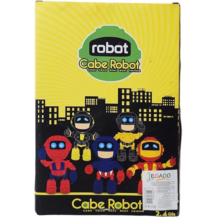 RC Cabe Robot / Batman Toy - Yellow/Black