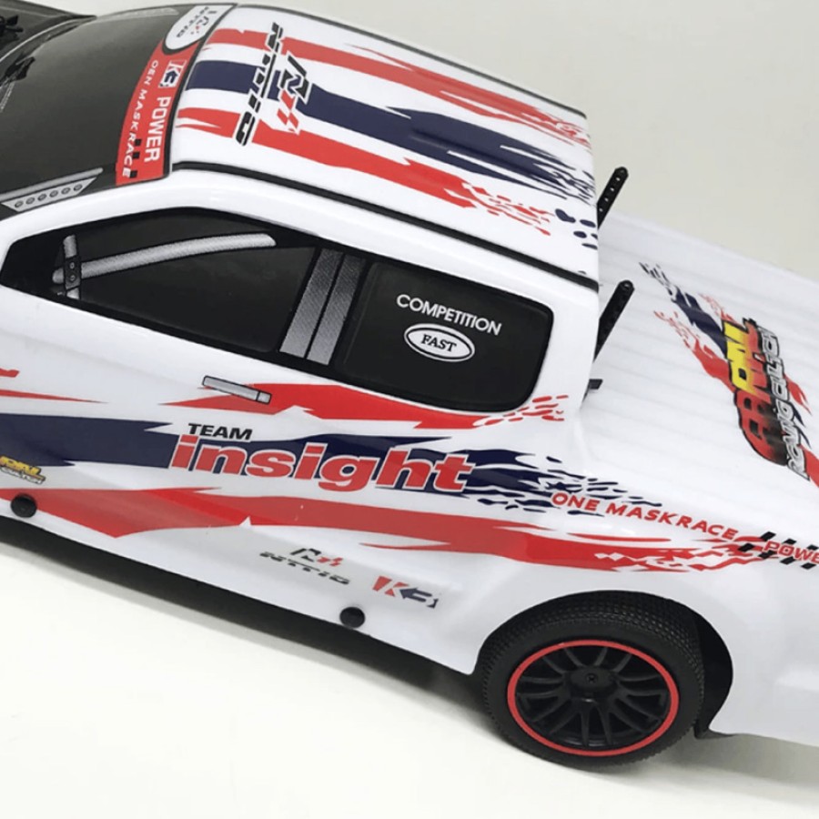 RC Car Racers Drift Pick-up - Red / White