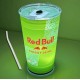 Red Bull Light Up LED Glowing Cup with Straw 415ml