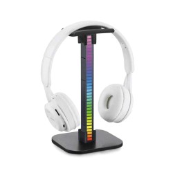 RGB Headset Stand LED Sound Control Light Headphone Holder RGB Headset Stand LED Sound Control Light Headphone Holder