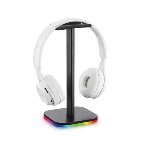 Gaming Desk Headphone Stand Sound Control LED Ambient Lamp