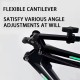 RGB Folding Phone & Mic Stand – Live Desktop Gimbal Mount RGB Folding Phone & Mic Stand – Live Desktop Gimbal Mount