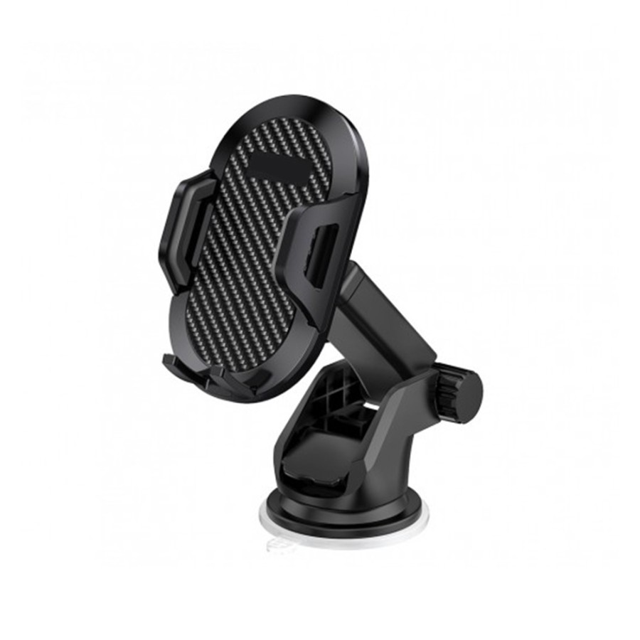 360 Degree Clip Phone Holder Black