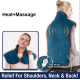 Relief Wrap Neck Shoulder Back Heating Pad Massager