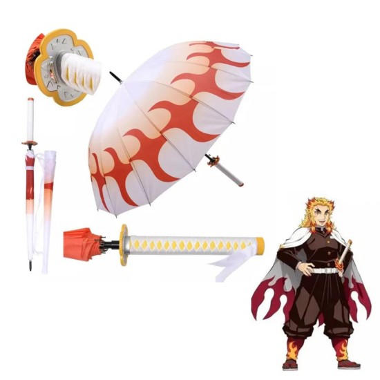 Demon Slayer Katana Umbrella - Rengoku