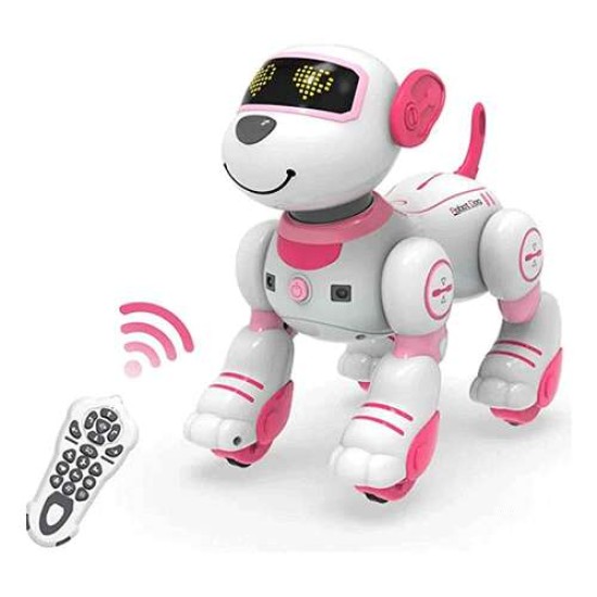 Robo Dog with Touch Function With Remote - Pink