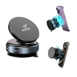 C41 Universal Vacuum Magnetic Suction Car Phone Holder C41 Universal Vacuum Magnetic Suction Car Phone Holder