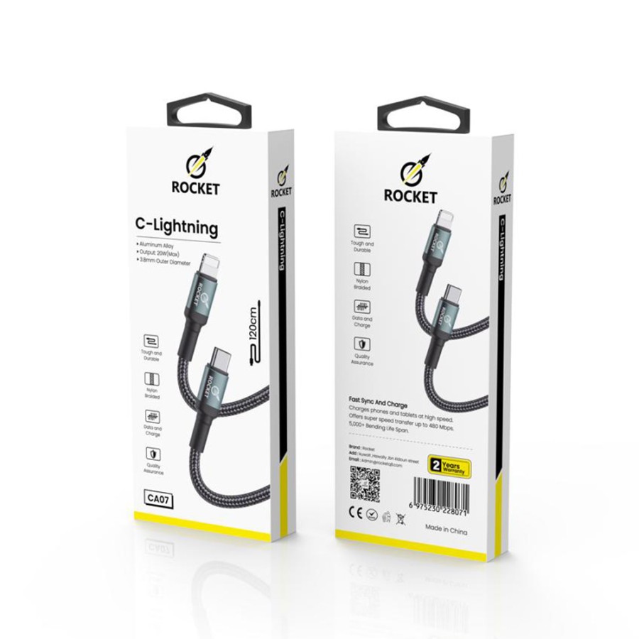 Rocket Data Type C to Lightning Cable -1.2m