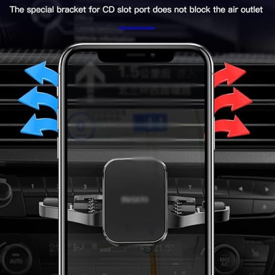 Rocket Magnetic CD Slot Phone Holder - C20 Rocket Magnetic CD Slot Phone Holder - C20