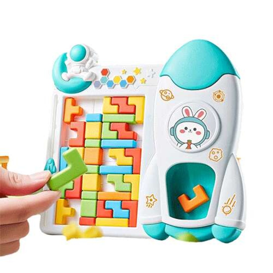 Rocket Puzzle Cubes Toy